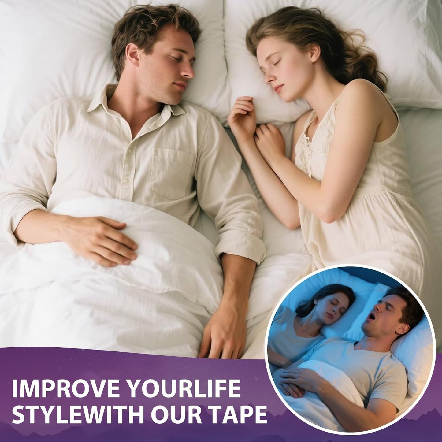 Purple Tape with Holes 30 Pack Gentle on Skin P4